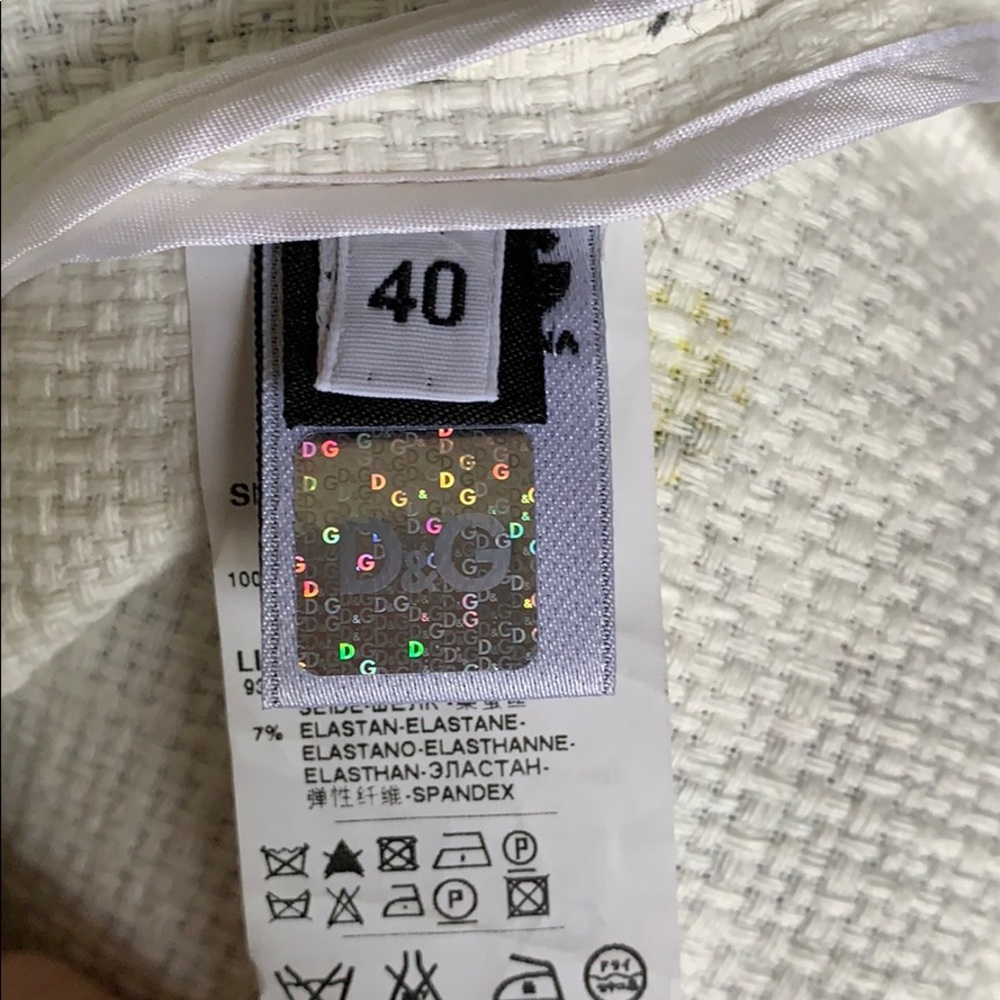 Dolce & Gabbana Daisy Print 90’s Mini Skirt Size 40, XS - Picture 7 of 8